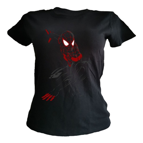 Playera Dama Spiderman