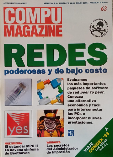 Revista Compumagazine Año 6 N°62 1993