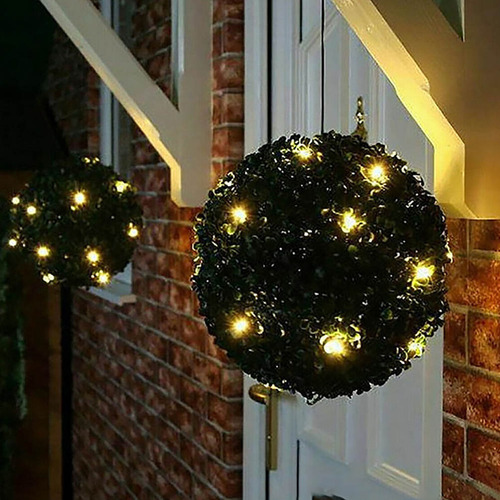Luces Solares Para Exteriores, Luz Solar Con Forma De Bola D