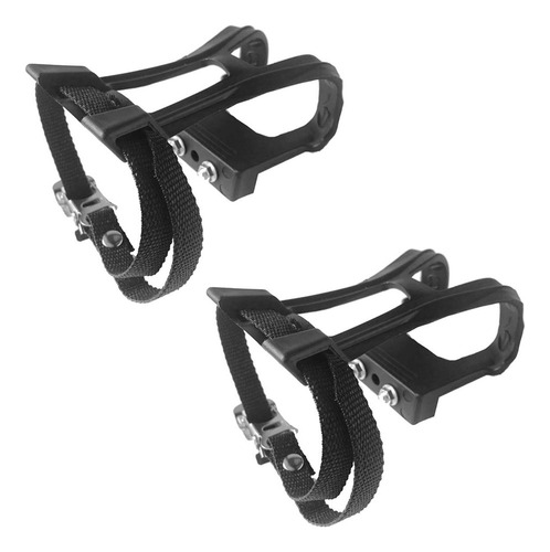 1 Pedales De Bicicleta, Clips Para Los Dedos Del Pie,