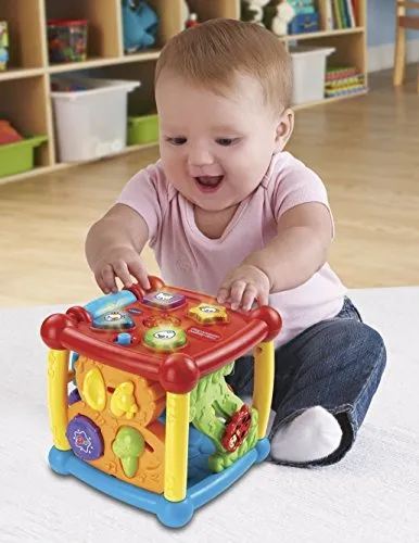 Vtech Busy Learners Activity Cube Frustration Free Packaging