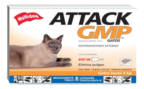 Attack Gatos Hasta 5 Kg