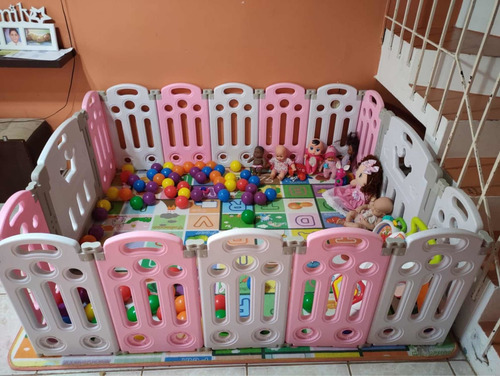 Imagen 2 de 3 de Cerca Corral Para Bebe Juguetes