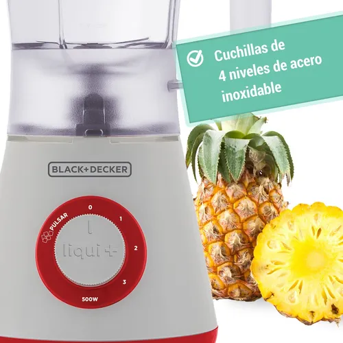 Licuadora Cocina Black decker 1 5 L 500w Blx3 ar