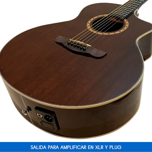 Guitarra Acustica Electroacústica Rómulo García Afg-57