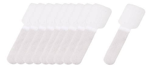 4 Paquete De 2-6 Bridas Reutilizables Para Cables 4 Piezas