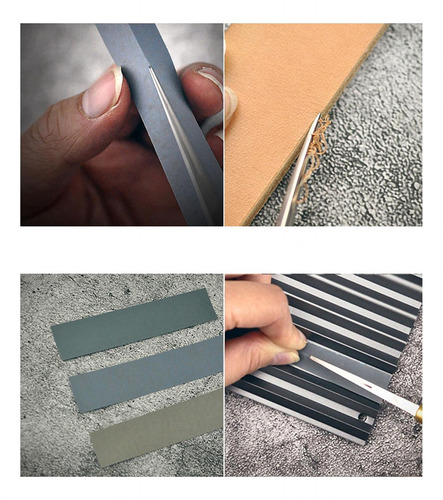 Guía De Afilador Compatible Con Cortador De Cuero Biselado