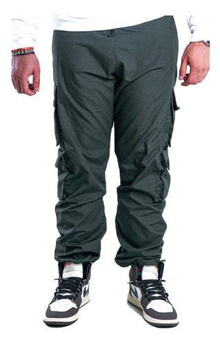 Basico Tactical Cargo Pant Verde Olivo