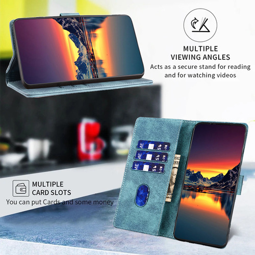 Funda De Teléfono De Cuero Para Samsung Galaxy A54 A34 A24 A