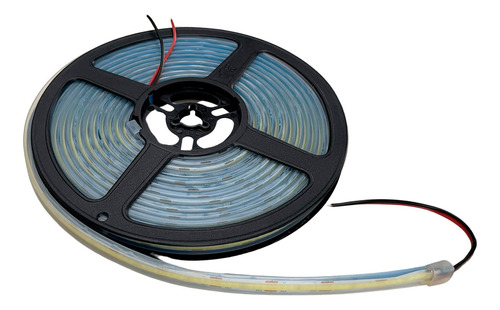 Tira Led Tipo Cob Blanco Frio 6500k Ip67 5mts