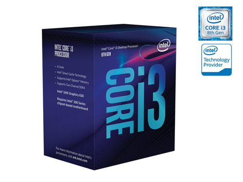 Processador Core I3-8100 3.60ghz 6mb Lga 1151 Bx80684i38100