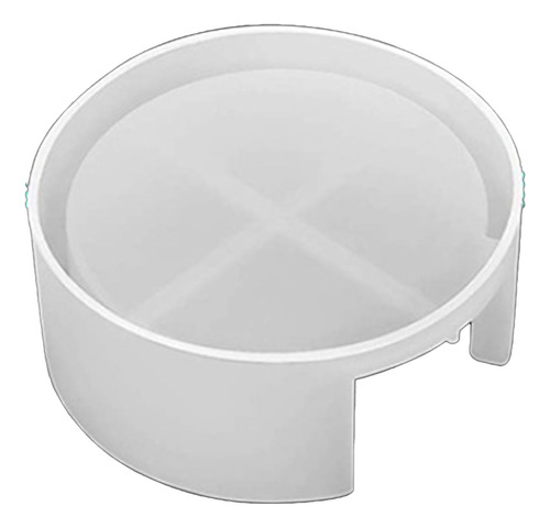 Moldes De Posavasos Resina De Silicona Fácil Liberación 5pcs