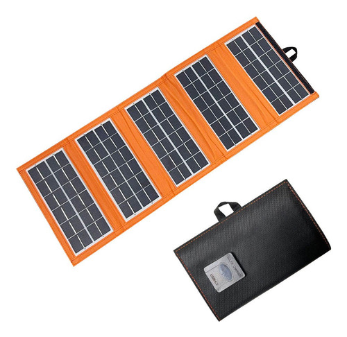 Cargador De Panel Solar Portatil 10w Plegable 