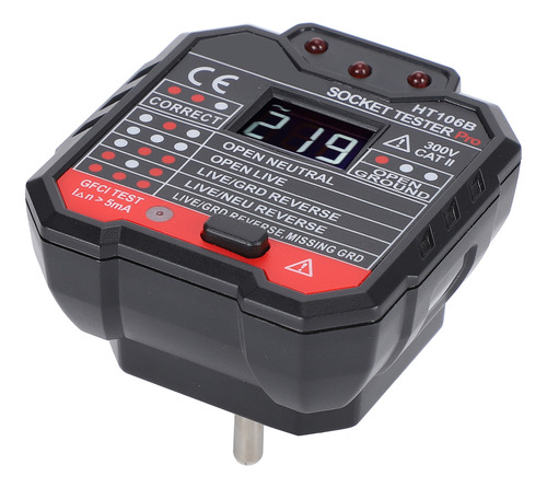 Circuito De Enchufe De Pared Con Pantalla Digital Ht106b