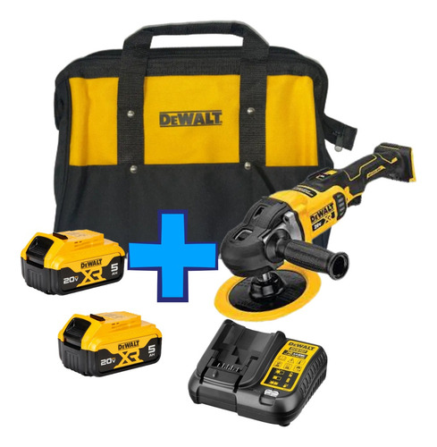 Lixadeira Politriz Dewalt Dcm849b C/bolsa + Carreg+ Baterias