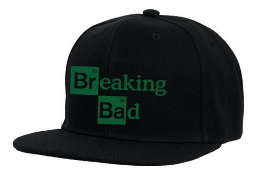 Gorra Plana Snapback - Breaking Bad - Serie - Tv 