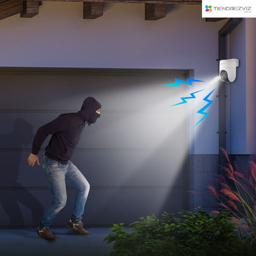 Imagen 8 de 10 de Ezviz H8c 360 1080p Exterior Wifi + Memoria 128gb