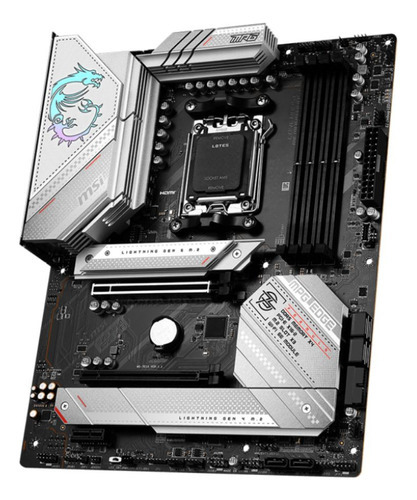 Placa-mãe Msi Mag B650 Edge Wifi Am5 1 cor preta