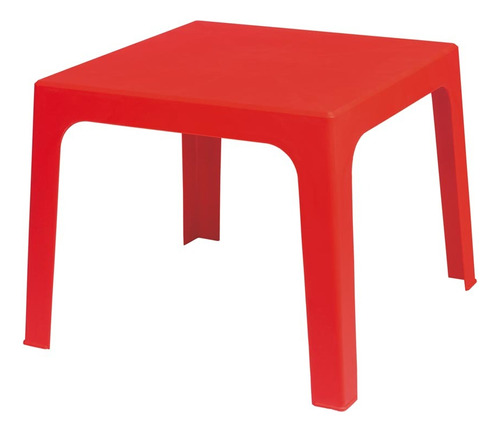 Mesa Infantil Mor Color Rojo