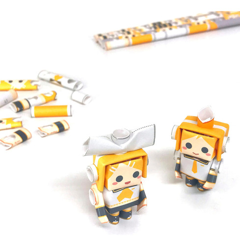 Piperoid Hatsune Miku Series Rin & Len - Kit De Robot De Bri