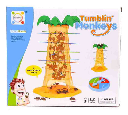 Mono Loco Juego De Mesa X6 Unid Mayorista Tumblin Monkeys