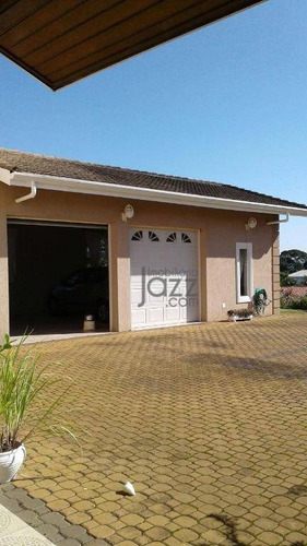 Chácara Com 4 Dormitórios À Venda, 3270 M² Por R$ 2.500.000,00 - Condomínio Parque Da Fazenda - Itatiba/sp - Ch0257
