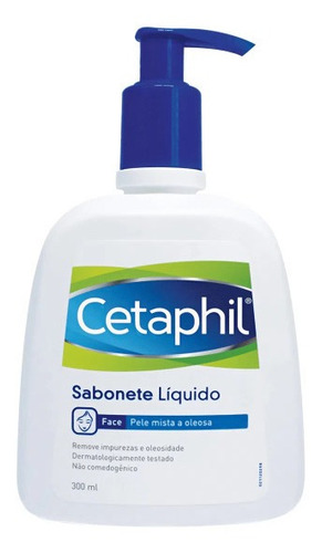 Sabonete Líquido Cetaphil Para Pele Oleosa Com 300ml Full
