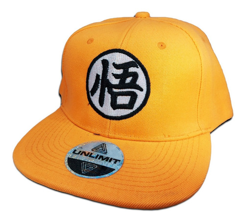 Gorro Snapback  Goku Kanji Go 