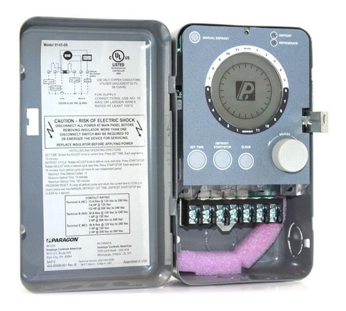 Timer Paragon Digital 9145-00 115v/230v 60hz Tiempo-