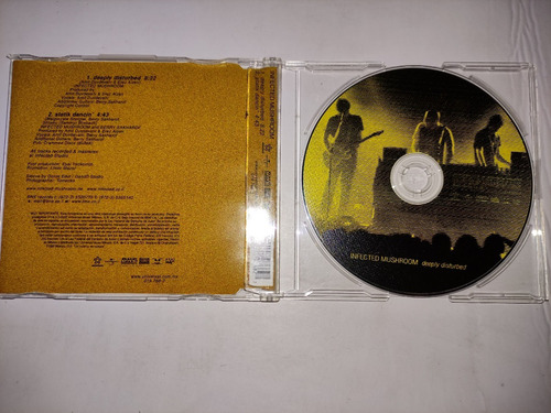 Infected Mushroom - Deeply Disturbed Cd Single 2002 (Usado)