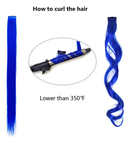 36 Pcs Clip De Color En Extensiones De Cabello Extensiones P