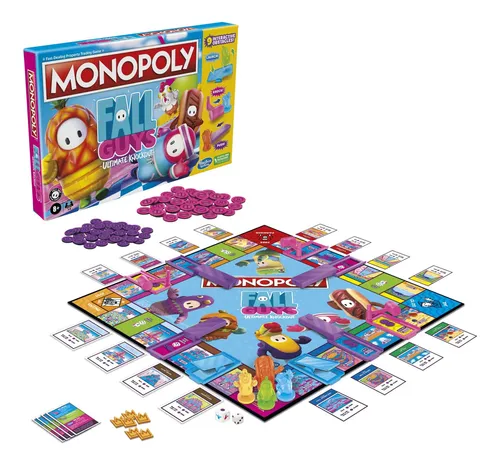 Monopoly Fall Guys Ultimate Knockout Edition Juego De Mesa P