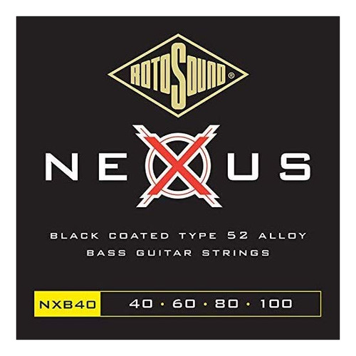 Rotosound Nxb (40 Cuerdas Para Bajo Recubierto Nexus (40 60 