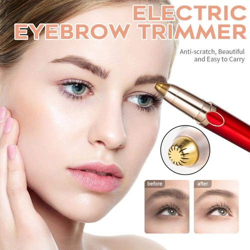 Imagen 3 de 4 de Depilador Eléctrico Facial Cejas Recargable