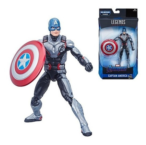 Avengers Marvel Legends Figura De Acción De Capitán América 