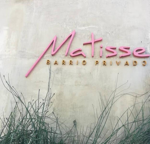 Oportunidad-lote En Barrio Privado Matisse!!!!