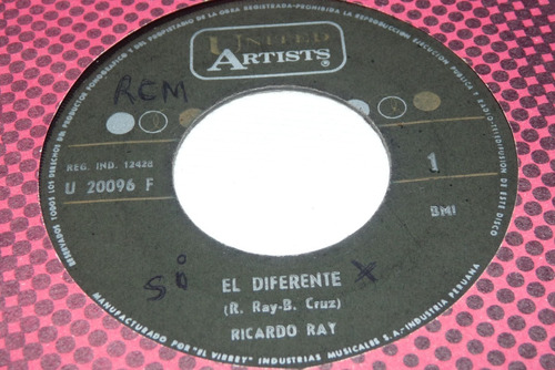 Jch- Ricardo Ray El Diferente Salsa 45 Rpm