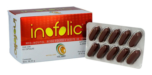 Imagen 3 de 6 de Inofolic Caja Con 60 Capsulas