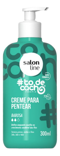 Creme Pentear Babosa Definição To De Cacho Salon Line 300ml