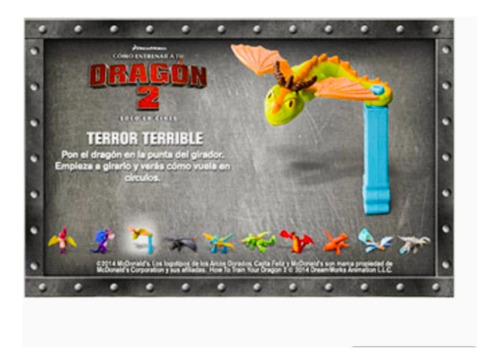 Cómo Entrenar A Tu Dragón Terror Terrible Colección Mdonalds