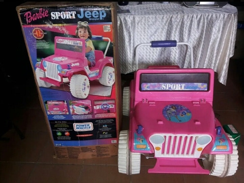 Carro Electrico Jeep Barbie 