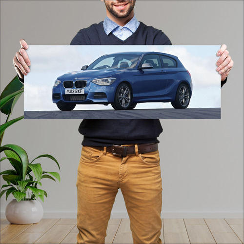 Cuadro 30x80cm Auto 2012 Bmw M135i 3 Door Uk 235 971