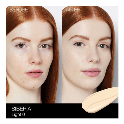 Base Liquida Nars Light Foundation Light 0 Siberia -