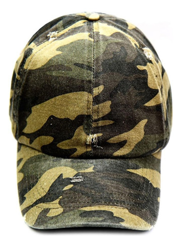 Gorra De Béisbol De Camuflaje Desgastado D&y Cap6098