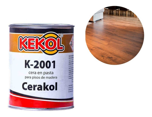 Cera En Pasta Madera Pisos Cerakol K2001 Kekol 1 Litro