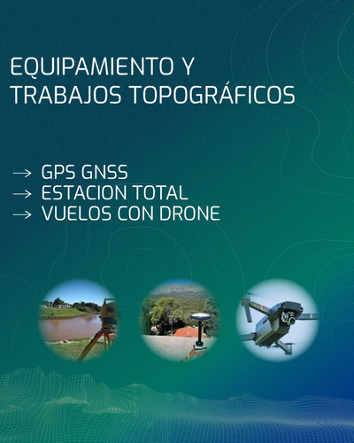 Relevamiento Con Gps Rtk - Drone