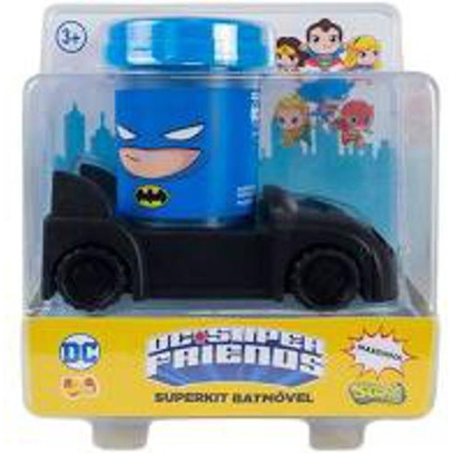 Massinha Batman Friends Superkit Batmovel - Dc Super - 2166