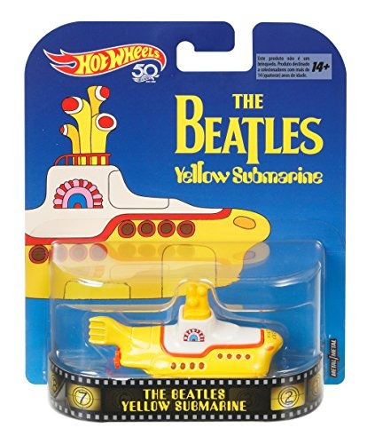 Hot Wheels Beatles Yellow Submarine 164 Scale