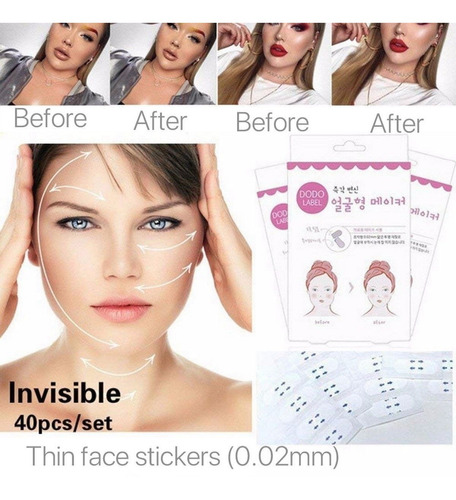 40pcs Lifting Facial Antiarruga - L a $942