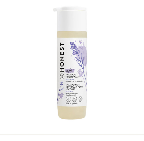 Shampoo & Jabón Corporal Honest, Lavanda Dreamy Súper Cal.